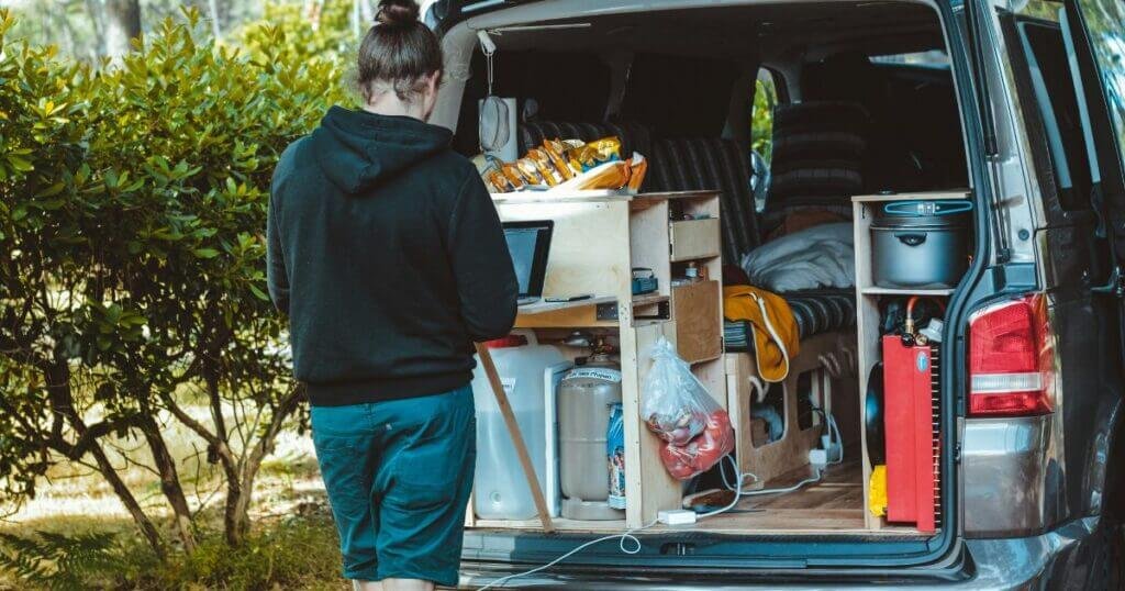 Motorhome and campervan storage ideas